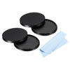 Picture of PATIKIL 49mm Lens Cap, 2pcs Camera Lens Cap Cover Universal Lens Filter Stack Cap Front Metal Protective Case Cover with Cleaning Cloth for Photography Camera Filter