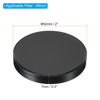 Picture of PATIKIL 49mm Lens Cap, 2pcs Camera Lens Cap Cover Universal Lens Filter Stack Cap Front Metal Protective Case Cover with Cleaning Cloth for Photography Camera Filter