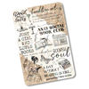Picture of Clear Back Cover Insert for Kindle | Vintage Boho Kindle Insert for Clear Case | Kindle Decorating Accessories | Booktok Bookish Kindle Sticker Insert | Book Gifts (Kindle Paperwhite 11th Generation)