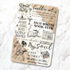 Picture of Clear Back Cover Insert for Kindle | Vintage Boho Kindle Insert for Clear Case | Kindle Decorating Accessories | Booktok Bookish Kindle Sticker Insert | Book Gifts (Kindle Paperwhite 11th Generation)