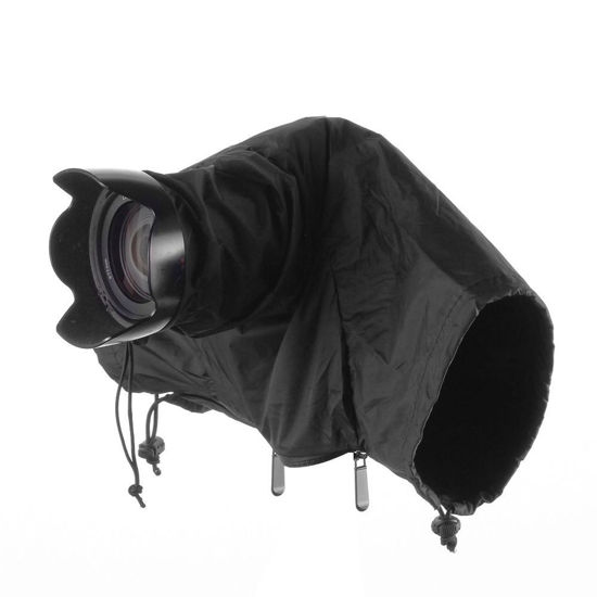 Picture of FocusFoto Photo Professional Waterproof Rain Cover Raincoat Protector for Sony A7 A7S A7R A7II A7RII A6500 A6300 A5000 NEX7 A9 for Fujifilm/Olympus/Panassonic/Leica Mirrorless Camera