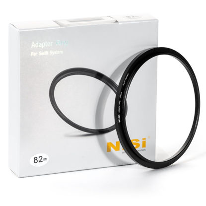 Picture of NiSi Swift 49mm Adapter - Base Ring Compatible with NiSi Swift System Friction Mounted Circular Filters - Adapter Threads to Camera Lens and Holds 49mm Press-On Swift Filters
