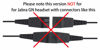 Picture of VoiceJoy Gold-Plated Headset QD to 3.5mm Quick Disconnect Cable for Plantronics Headsets,Dual 3.5mm Plug into Sound Card on PC Computer