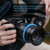 Picture of Tilta Universal Focus Gear Ring | Textured Grip to Stay Secure | Compatible with Different Lens Sizes | Easily Adjustable | Color Coded | TA-UFGR-BL (Blue)