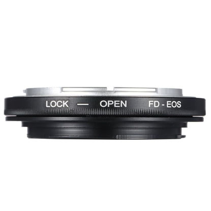 Picture of MOOKEENONE Lens Adapter Ring for Canon FD Lens to EOS EF Digital SLR Camera, Camere Lens Accessories Convertor