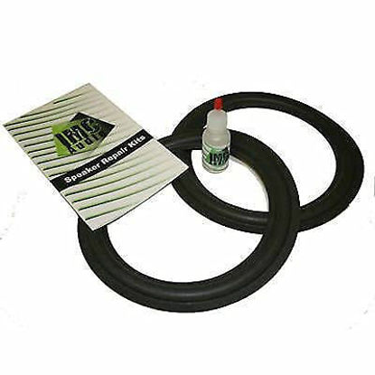 Picture of 2 15 Inch Speaker Subwoofer Surround Foam Repair Kit for JL Audio