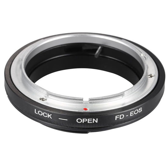 Picture of DAGIJIRD FD-EOS Lens Mount Adapter Ring Compatible for Canon FD Lens to EOS EF Digital SLR Camera
