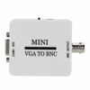 Picture of VGA to BNC Adapter, Mini HD VGA to BNC Converter 1920 X 1080 Resolution USB Video Converter for HDTV Monitors TVs Computers