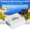 Picture of VGA to BNC Adapter, Mini HD VGA to BNC Converter 1920 X 1080 Resolution USB Video Converter for HDTV Monitors TVs Computers