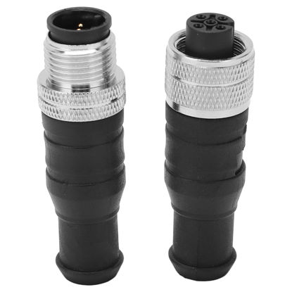 Picture of NMEA 2000 Pair Male/Female Terminators Resistor 5Pin Thread IP67 for Lowrance Networks