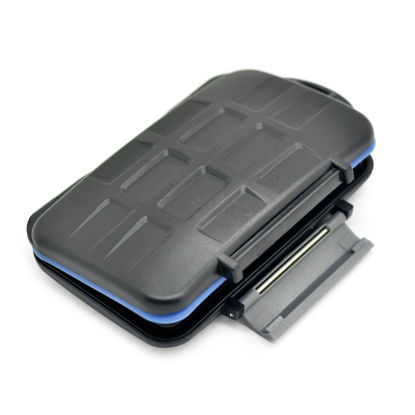 Picture of JJC MC-5 Waterproof Holder Storage Memory Card Case for 4PCS CompactFlash(CF) 2PCS Micro SD2 PCS SecureDigital(SD) 2PCS MemoryStick Pro Duo 2PCS XDPictureCard(XD)
