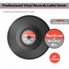 Picture of Kqcibz 12 Inch EP LP Vinyl Record Label Cleaning Protective Sleeve Protector Waterproof Label Sleeve Record Holder Easy to Use