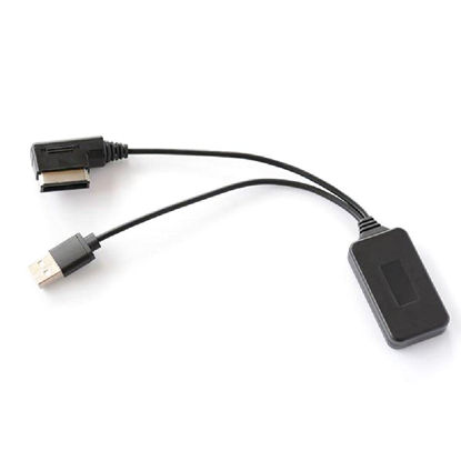 Picture of Bluetooth USB AUX Audio Cable Adapter Wireless Module Radio Stereo Convertor For Audi A4 A5 A6 A8 Q7