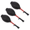 Picture of PATIKIL Air Dust Blower and Soft Brush 3Pack 23mm Keyboard Cleaning Brush for Laptop Computer Screens Keyboard Window Black