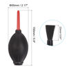 Picture of PATIKIL Air Dust Blower and Soft Brush 3Pack 23mm Keyboard Cleaning Brush for Laptop Computer Screens Keyboard Window Black