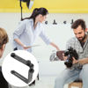 Picture of Double L-Bracket L-Shape Camera Bracket L-Shape Flash Light Holder Bracket for DSLR L-Shape Camera Holder Bracket for Monopods Bracket for Camcorder Bracket for Speedlight