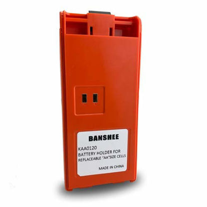 Picture of Banshee Orange AA Clamshell, Equivalent and Compatible with Relm and Bk Radio.