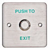 Picture of UHPPOTE Stainless Steel Panel Door Release Out Unlock Exit Button Switch for Hollow Door
