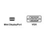 Picture of Cirago Mini DisplayPort to VGA Active Adapter (DPA2011),Black