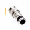 Picture of BNC Male Compression Coax Connectors RG59 Cable Adapter for CCTV Security Camera Pack of 20 Pcs