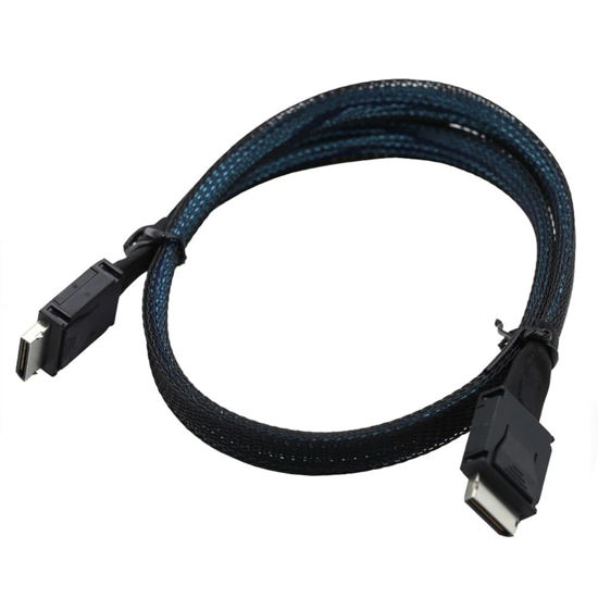 Picture of MARALANG for PCIe Oculink SFF 8611 4I to Mini SAS SFF-8611 4I Server Super Speed Cable Data Extension Male to Male Transfer Cord, 500714892