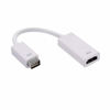Picture of Cmple - Mini DVI Male to HDMI Female Video Adapter Cable - Mini DVI to HDMI Adapter for MacBook Pro