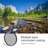 Picture of K&F Concept 55MM CPL Digital Filter Multi-Coated Circular Polarising Ultra Slim Screw In Filter MC Polarised Anti-Scratch Anti-Dust Waterproof Compatible With Canon Nikon Sony All DSLR Camera