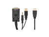 Picture of Rocstor Premium 6ft VGA to HDMI Converter Cable with Power and Audio Support M/M - Compatible with Computers, pc, Desktop, Laptop, Ultrabook, Notebook, Chromebook, Roku, PS3 & 4, Xbox One, Xbox 36