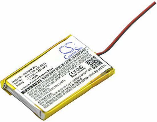 Picture of 3.7V Battery Replacement for Applee iPod Nano 2GB iPod Nano MA004LL/A iPod Nano MA107LL/A iPod Nano MA099LL/A iPod Nano 4GB iPod Nano MA005LL/A 616-0223 616-0283 616-0224 400mAh