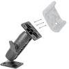 Picture of Heavy Duty AMPS Drill CAR Wall Mount for Garmin Montana Holder Satellite Radio and Video Camera Bracket with 4 Hold AMPS Connection (Compatible with 25mm / 1" Ball Head Mounting)