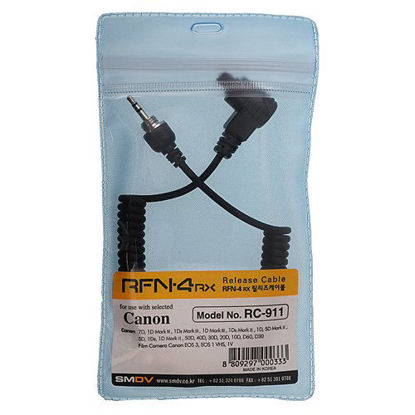 Picture of SMDV RFN-4 Replacement Release Cable, for Canon EOS 5D, 5D Mark II, III, 1D, 1Ds, Mark II, III, IV,1Dx, 1DC, 7D, 50D, 40D, 30D, 20D, 10D