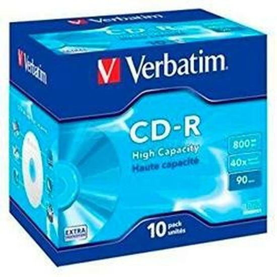 Picture of Verbatim 43428 800MB DataLife CD-R - Jewel Cased 10 Pack