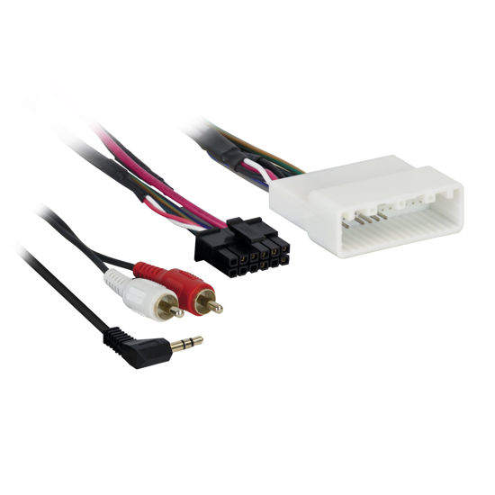 Picture of Axxess AX-TOY28SWC Steering Wheel Controller Add-On Harness with RCA and 28-Pin Connector for Toyota Vehicles