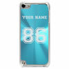 Picture of Case Compatible with iPod Touch 5th/6th/7th Generation, Sports Jersey, Personalized Engraving Included (Light Blue)