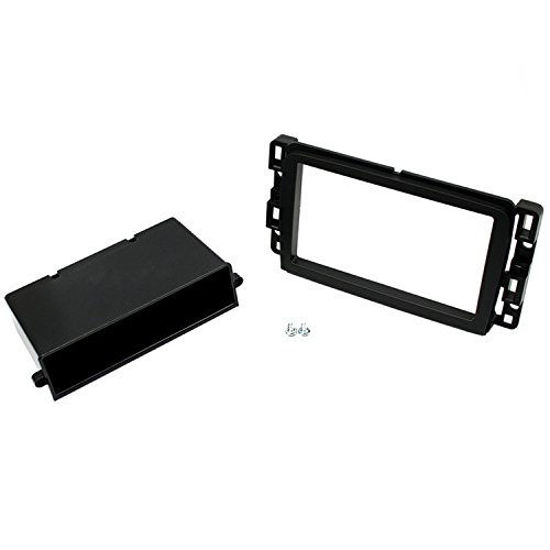 Picture of Scosche GM5213B Compatible with 2013-17 Chevrolet Traverse/GMC Acadia/Buick Enclave ISO Double DIN & DIN+Pocket Dash Kit Black
