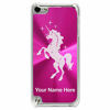 Picture of Case Compatible with iPod Touch 5th/6th/7th Generation, Unicorn, Personalized Engraving Included (Pink)