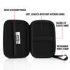 Picture of USA GEAR Hard Shell iPod Travel Case Compatible with Apple iPod Touch (7th Generation, 6th Generation, 5th Generation), MP3 Player Case iPod Case with Water Resistant Exterior, Wrist Strap - Geometric