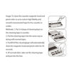 Picture of My Needle Store [KC-02] Premium Audio Cassette Head Cleaner & Demagnetizer Kit - Wet Type for Cassette Decks, Tape Head Cleaner, VHS & Video Head Cleaning, Stereo Repair., Small, Black