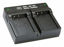 Picture of BM LP-E17 Dual Bay Battery Charger for Canon LC-E17, Rebel EOS R8, EOS R10, EOS R50, EOS R100, EOS RP, EOS M3, EOS M5, EOS M6 II, SL2, SL3, T6i, T6s, T7i, T8i, EOS 77D, EOS 750D EOS 760D, 8000D Camera