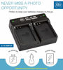 Picture of BM Premium BLN1 Dual Battery Charger for Olympus Pen F, OM-D E-M1, OM-D E-M5, OM-D E-M5 Mark II, OM-D E-P5 Digital SLR Camera