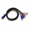 Picture of CKL HDMI KVM Cable A 5 Feet (1.5 Meters) Dedicated HDMI Dual Monitor KVM Switches for Customer Who Needs Cable