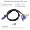 Picture of CKL HDMI KVM Cable A 5 Feet (1.5 Meters) Dedicated HDMI Dual Monitor KVM Switches for Customer Who Needs Cable