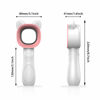 Picture of Portable Handheld Cooling Bladeless Fan USB Mini Fan Desktop Bladeless Fan Rechargeable Quiet 3 Gear (Cute White)