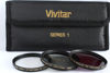 Picture of Vivitar 3-Piece Multi-Coated HD Filter Set (55mm UV/CPL/ND8)