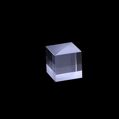 Picture of Optical Glass Cube Dichroic Beam Splitter Prism Ratio 50:50 Spectrome Sicence 20X20X20MM