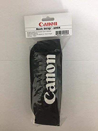Picture of Canon 600X Light Weight Wide Padded Neck Strap Black