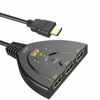 Picture of VKBAND HDMI Switch, 3 Port 4K HDMI Switcher 3x1 Switch HDMI Splitter Pigtail Cable Supports Full HD 4K 1080P 3D Player