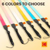 Picture of KODAK Deluxe Neck Strap Color Kit, Comfortable & Detachable Camera Straps, Compatible Smile + Instant Camera, 6 Color Pack (White, Black, Pink, Green, Blue, and Hot Pink)