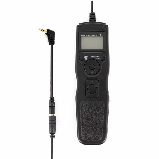 Picture of FocusFoto LCD Timer Remote Control Shutter Release Cable Cord for Canon EOS 80D 77D 60D 800D 760D 750D 700D 650D 600D 1500D 1300D 1200D 1100D 1000D 550D 450D DSLR Camera