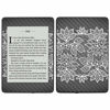 Picture of MightySkins Carbon Fiber Skin for Amazon Kindle Paperwhite 2018 (Waterproof Model) - Blue Petals | Protective, Durable Textured Carbon Fiber Finish | Easy to Apply, Remove| Made in The USA